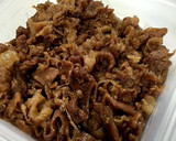 豚肉の佃煮風作り方4写真