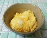 簡単☆カニカマチャーハン(^O^)♪作り方3写真