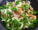 男飯 簡単でコクのある具沢山のナポリタン作り方5写真