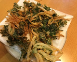 パクチーと新玉ねぎのかき揚げ作り方4写真
