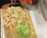 トマト入肉じゃがキャベツの煮込み作り方2写真