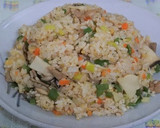 煮干しだし和風炒飯作り方3写真