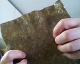 お弁当でも☆噛み切れる海苔！作り方3写真