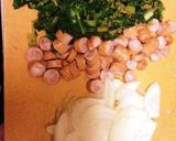 冬にぴったり！大根葉パスタ作り方1写真