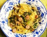 冬にぴったり！大根葉パスタ作り方6写真