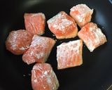 鮭の甘辛焼き作り方4写真