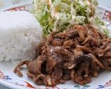豚の生姜焼きごはんプレート作り方5写真