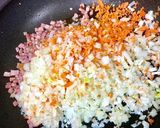 黒ビールで作るビターボロネーゼ作り方2写真