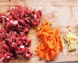 牛肉しぐれ煮【冷めても作り置きもOK】作り方1写真