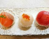 おちょこで簡単！お刺身で手まり寿司作り方4写真