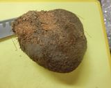 山イモのとろろ卵かけご飯　カツオ節入り作り方1写真