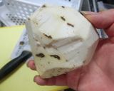 山イモのとろろ卵かけご飯　カツオ節入り作り方3写真