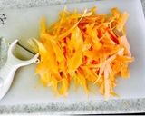 家庭の味♪人参しりしり〜作り方1写真