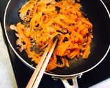 家庭の味♪人参しりしり〜作り方2写真
