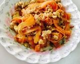 家庭の味♪人参しりしり〜作り方3写真
