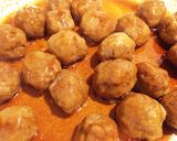 簡単☆揚げない照り焼きミートボール作り方6写真