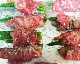 ☆ソーセージとアスパラ☆の肉巻き作り方3写真