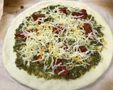 自宅で簡単 生ハムとルッコラのチーズピザ作り方6写真