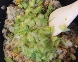 もずくとしらすのあっさりチャーハン作り方4写真