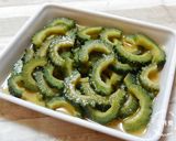 簡単！苦味軽減♪ゴーヤの揚げ浸し作り方5写真