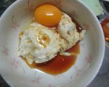 山イモのとろろ卵かけご飯　カツオ節入り作り方5写真