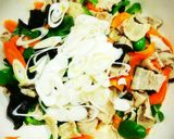 豚バラとキクラゲの中華炒め作り方12写真