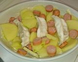 ☆男飯☆016 冷凍餃子でラザニア風作り方1写真