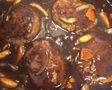 簡単ルーで♪煮込みハンバーグ作り方7写真