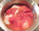 鍋任せで！鶏肉のトマトクリーム煮込み作り方1写真