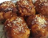 ＊肉巻きおにぎり〜焼肉のたれ使用〜＊作り方4写真