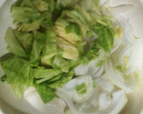 お酒のお供に！鶏肉のから揚げと野菜炒め作り方3写真