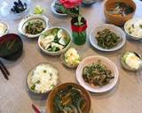 緑の　グリンピースご飯作り方5写真