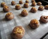 粒あん＆くるみの手丸めクッキー作り方6写真