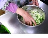 新玉ねぎのコールスローっぽい保存調理作り方4写真