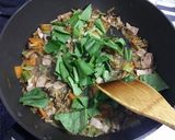ベーコンと山茶茸のスパゲティ作り方6写真