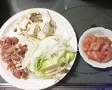 簡単✨米粉deチキンとえびのグラタン作り方1写真