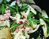 ハチク(淡竹あわたけ)のペペロンチーノ作り方3写真