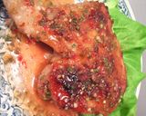 地鶏もも肉の✨甘酢辛焼き作り方7写真