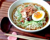 袋麺で☆韓国冷麺風☆キムチ冷やしラーメン作り方9写真