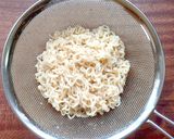 袋麺で☆韓国冷麺風☆キムチ冷やしラーメン作り方4写真