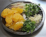 甘夏と鰹たたきの爽やかサラダ仕立て作り方1写真