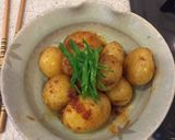 イモの甘辛煮作り方18写真