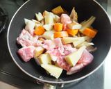 冷凍根菜ミックスで筑前煮作り方2写真