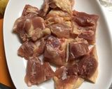 新じゃがと鶏肉のこっくり味噌炒め作り方2写真