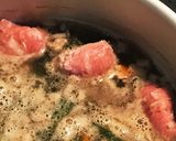 豚ひき肉とニラの☆肉団子スープ作り方3写真