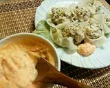 ピリ辛マヨネーズで食べる♪高菜と筍の焼売作り方7写真