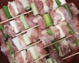 カンタンまんぞく♪ねぎま塩やきとり丼作り方3写真