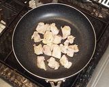 胡桃と桜えび香る☆鶏肉のチンゲン菜炒め作り方3写真