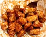 めかじき唐揚げ☆甘ケチャダレ☆袋で下味作り方8写真