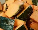 ル・クルーゼでホクホク！カボチャの煮物作り方2写真